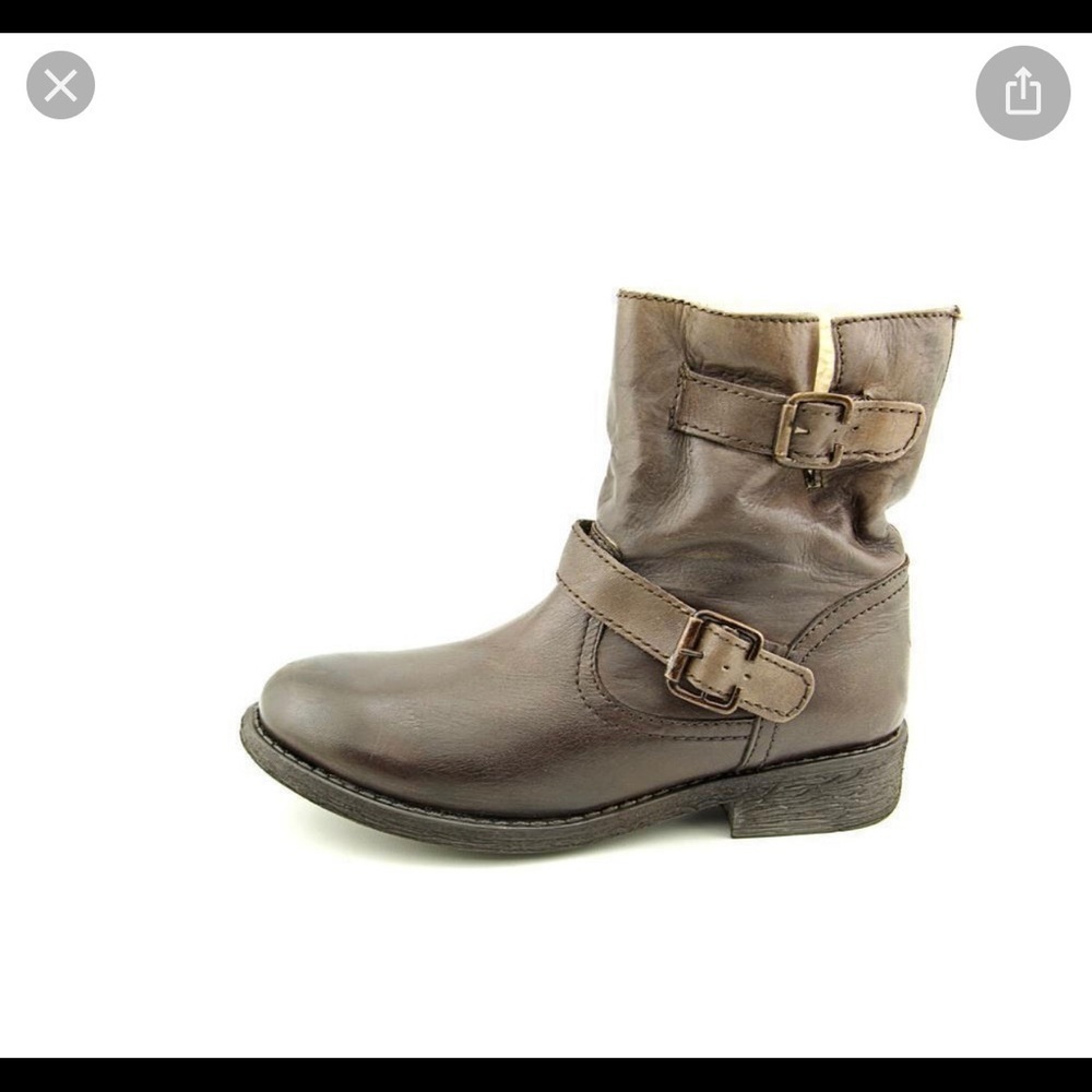 Zigi Soho Imrie Moto Bootie Tan​​​​​​​​​​